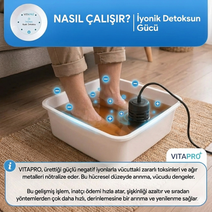 VITAPRO İyonik Ayak Detoksu