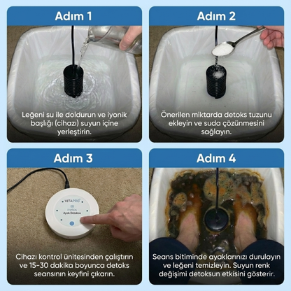 VITAPRO İyonik Ayak Detoksu